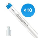 Multipack 10x Philips LED Tube T8 CorePro (EM/Mains) 18W 2000lm - 840 Cool White | 120cm - Replaces 36W