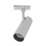 Bright Choice 1-Phase Rail Spot White Cylinder 10W 700lm - 827 Extra Warm White