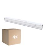 Multipack 4x Noxion LED Batten Batline V2.0 4W 480lm - 830-865 CCT | 30cm