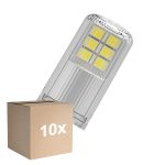 Multipack 10x Ledvance Performance LED Capsule Clear GY6.35 2.2W 300lm - 827 Extra Warm White | Replaces 28W
