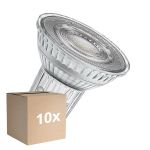 Multipack 10x Ledvance LED PAR16 GU10 Reflector 7W 575lm 36D - 940 Cool White | Best Colour Rendering - Dimmable - Replaces 80W