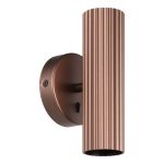 Eglo Wall Light Portillo Steel Brass | Suitable for 2x GU10