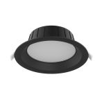 Noxion LED Downlight Hera Medium Recessed Black 15W 1500lm 80D - 827-830-840 CCT | 176mm - Cutout 150mm