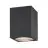 SLV Enola S Ceiling Light Aluminium Grey Square 9W 610lm 38D - 940 Cool White | Outdoor - IP65 - Best Colour Rendering