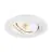 SLV New Tria 75 Spot Aluminium White Round 8.3W 705lm 38D - 927 Extra Warm White | Cutout 75mm -  Best Colour Rendering - Dimmable 