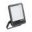 Ledvance LED Floodlight Aluminium Black 133W 18600lm 100D - 830 Warm White | IP66 - Symmetrical