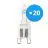 Multipack 20x Osram Halogen G9 HaloPin Pro 35W