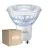 Multipack 10x Philips MASTER Value LED Spot GU10 PAR16 5.5W 575lm 36D - 930 Warm White | Best Colour Rendering - Dimmable - Replaces 80W