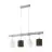 Eglo Pendant Townshend 2 Steel Wood White Brown | IP20 - Suitable for 4x E27 