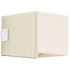 Brilliant Iseo Wall Light Plastic Beige 4W 300lm - 830 Warm White | IP44 - Outdoor - Motion and Light Sensor - USB Rechargeable