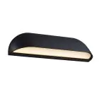 Nordlux Front Wall Light Metal Black 8W 650lm - 830 Warm White