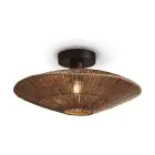 Good&Mojo Ceiling Light Iguazu Jute Brown | Suitable for 1x E27 