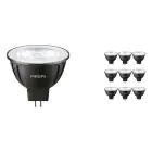 Multipack 10x Philips Master LED Spot GU5.3 MR16 7.5W 621lm 36D - 927 Extra Warm White | Best Colour Rendering - Dimmable - Replaces 50W