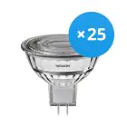 Multipack 25x Noxion LED Spot GU5.3 MR16 7.5W 621lm 60D - 827 Extra Warm White | Dimmable - Replaces 50W