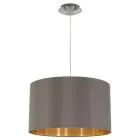 Eglo Pendant Maserlo Steel Satin Nickel | Suitable for E27