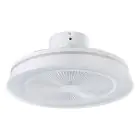 Eglo Ceiling Fan Vallonia 1 ABS White 31.7W 3200lm - 827-865 Tunable White + RGB | Dimmable