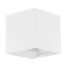 Eglo Wall Light Calpi Aluminium White 3.3W 340lm - 830 Warm White | IP44 